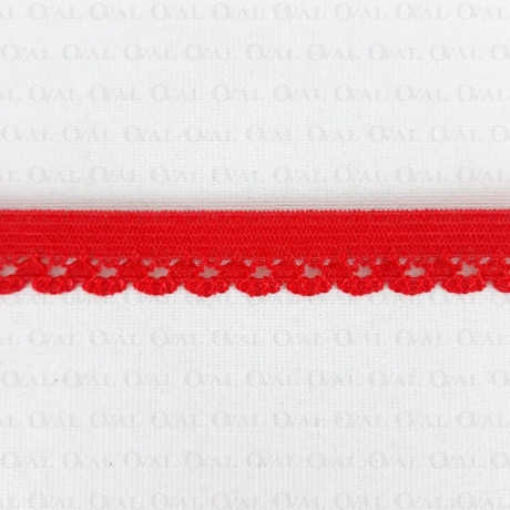 10mm/1m red lingerie elastic 4161
