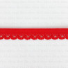 Guma bieliźniana 10mm/1m czerwień  4161
