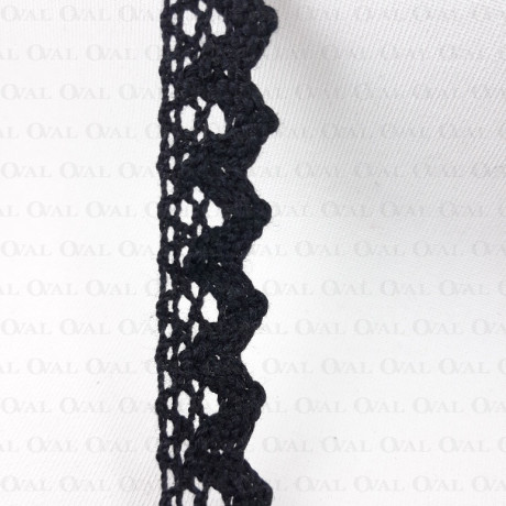 Cotton lace scallop 17mm/1 yard 2639