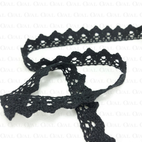 Cotton lace scallop 17mm/1 yard 2639