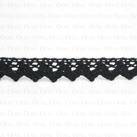 Cotton lace scallop 17mm/1 yard 2639