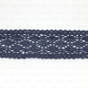 Koronka bawełniana 35mm /1y granat   3807
