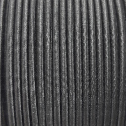 Guma okrągła 2,5mm / 50m czarna 510 Guma okrągła 2,5mm / 50m czarna 510