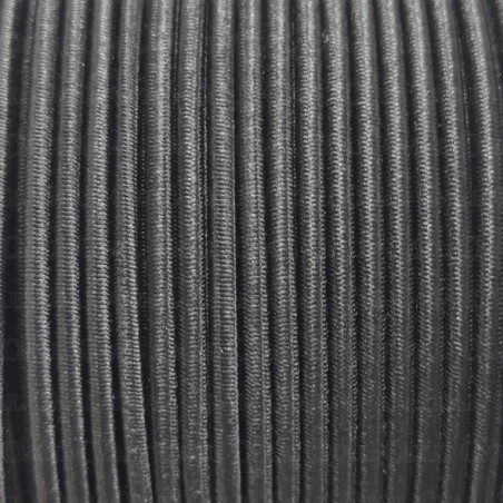 Guma okrągła  2,5mm / 50m  czarna  510