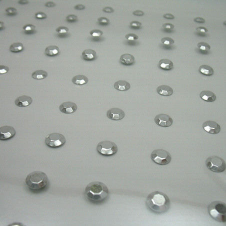 Term studs – A4 sheet silver 6 mm no. 1327