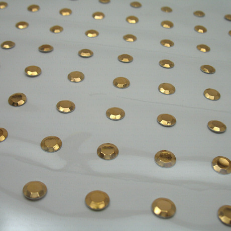 Heat transfer studs – A4 sheet gold 6mm no. 1328