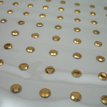 Heat transfer studs – A4 sheet gold 6mm no. 1328