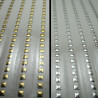 Thermo studs – A4 sheet gold/silver 5x5 mm no. 1329