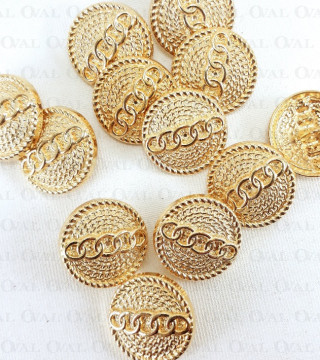 Metal button 18mm/10 pcs 585