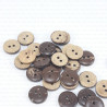 Coconut buttons pack of 10 pcs, assorted sizes 4164