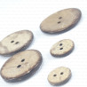 Coconut buttons pack 200 pcs, assorted sizes 805