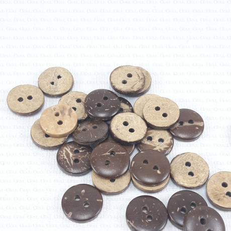 Guziki z kokosa różne rozmiary 805