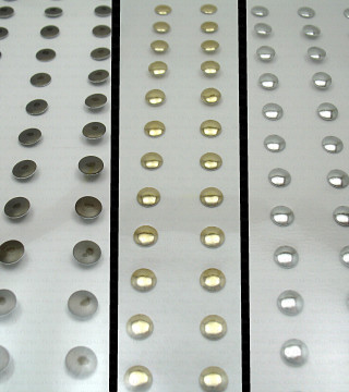 Thermo studs – A4 sheet – 3 colours 6 mm No. 1332