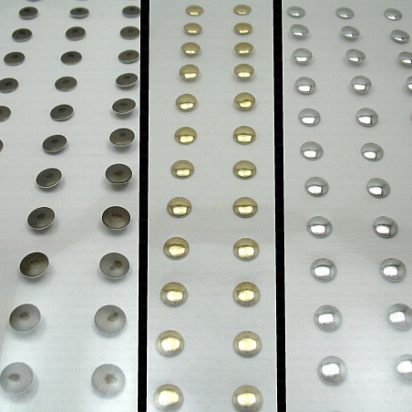Thermo studs – A4 sheet – 3 colours 6 mm No. 1332