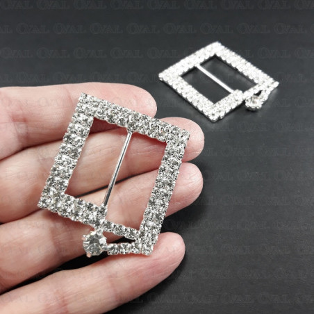 Decorative 22 mm metal clasp no. 3469