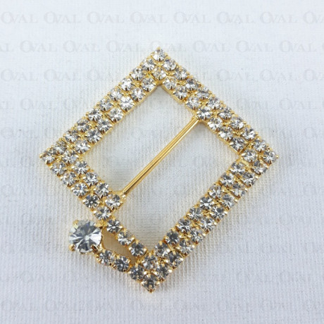 Decorative 22 mm metal clasp no. 1487