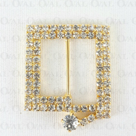 Decorative 22 mm metal clasp no. 1487