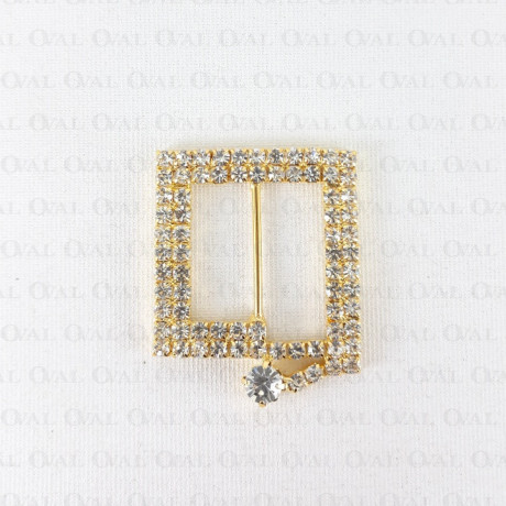 Decorative 22 mm metal clasp no. 1487