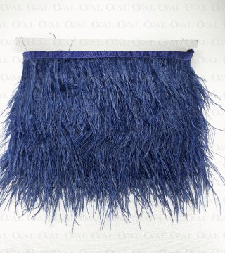 Pióra na taśmie granat 11cm/1 yard  4167