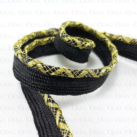 Black and gold piping 10y 4168