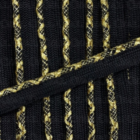 Black and gold piping 10y 4168