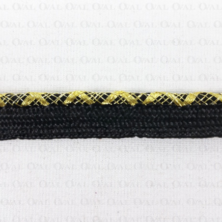 Black and gold piping 10y 4168