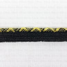 Black and gold piping 10y 4168