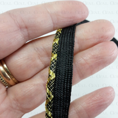 Black and gold piping 10y 4168