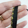 Black and gold piping 10y 4168