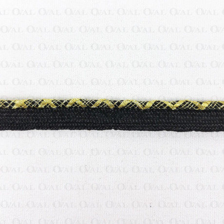 Black and gold piping 10y 4168