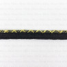 Black and gold piping 10y 4168