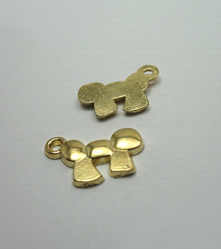 Decorative bow tag no. 1009