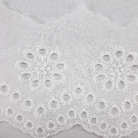 Koronka 90mm/1y haft angielski 4160 - 23317
