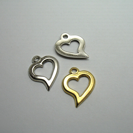 Decorative heart pendant no. 1020