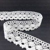 Cotton lace 28mm/20 yards white 3169