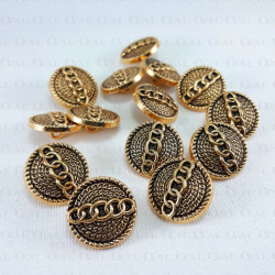 Guzik metalowy 18mm/10 lub 100szt 4773 Guzik metalowy 18mm/10 lub 100szt 4773