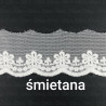 Lace embroidery on tulle 45mm/20y or 1y cream 4776