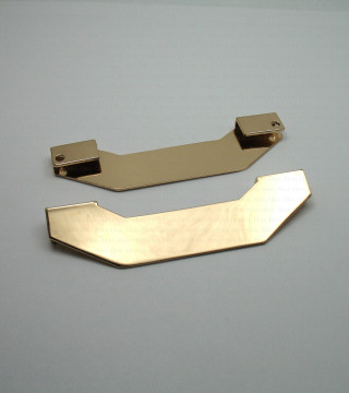 Metalowy dekolt (podkowa) do przyszycia nr 1012