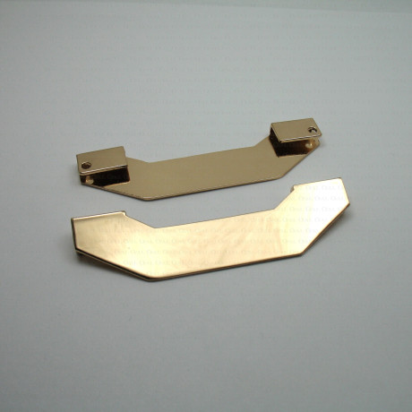 Metalowy dekolt (podkowa) do przyszycia nr 1012