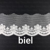 Lace embroidery on tulle 45mm/19.5 Y white 4777