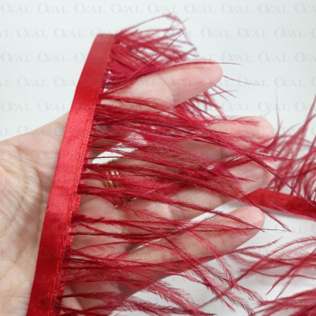 feathers on tape, feather trim, sew-on feathers,