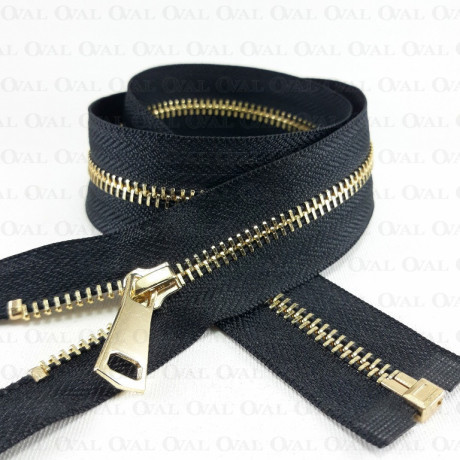 Zips *5 metal separating 50,60,65,75cm 2957