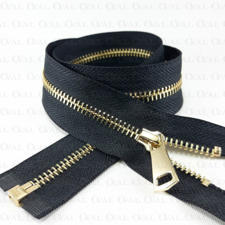 Zips *5 metal separating 50,60,65,75cm 2957