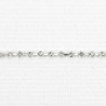 Cubic zirconia chain 2, 3, 4 mm / 1 or 10 yards 2485