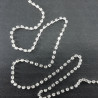 Cubic zirconia chain 2, 3, 4 mm / 1 or 10 yards 2485