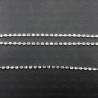 Cubic zirconia chain 2, 3, 4 mm / 1 or 10 yards 2485