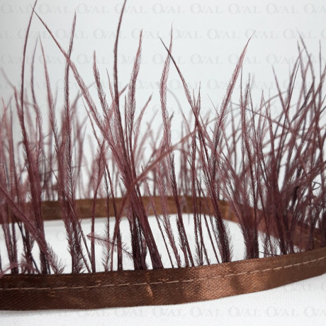 feathers on tape, feather trim, sew-on feathers,