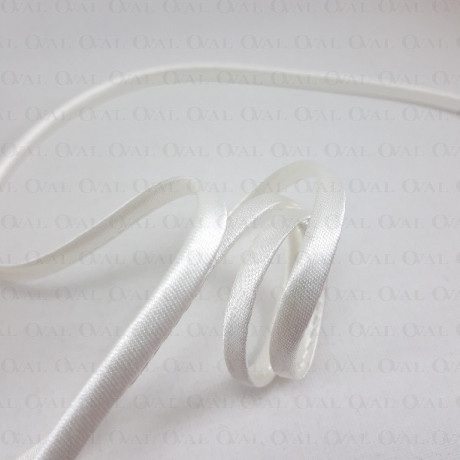 Piping satin spaghetti trim ecru 70m 502