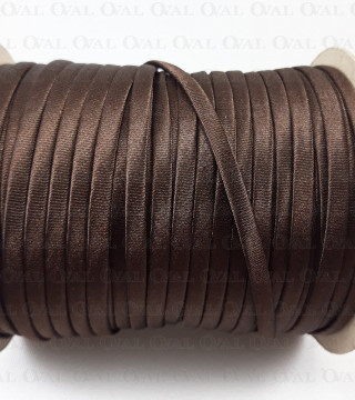 Brown satin cord trim 69m 3608