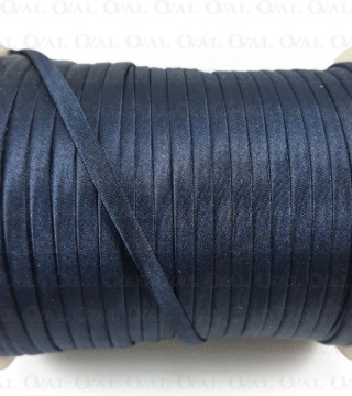 Navy blue satin piping cord 78m 3349